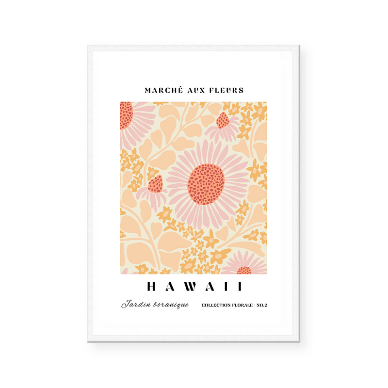 Marche Aux Fleurs | Hawaii | Art Print