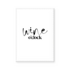 Wine O'Clock | Art Print