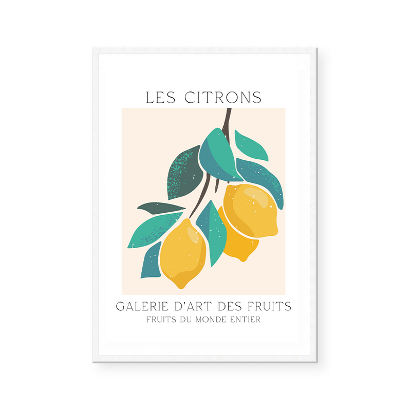 Fruit Market | Lemons | Art Print