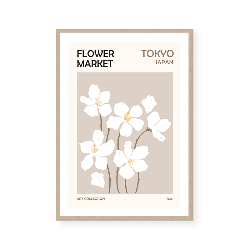 Flower Market | Tokyo | Art Print