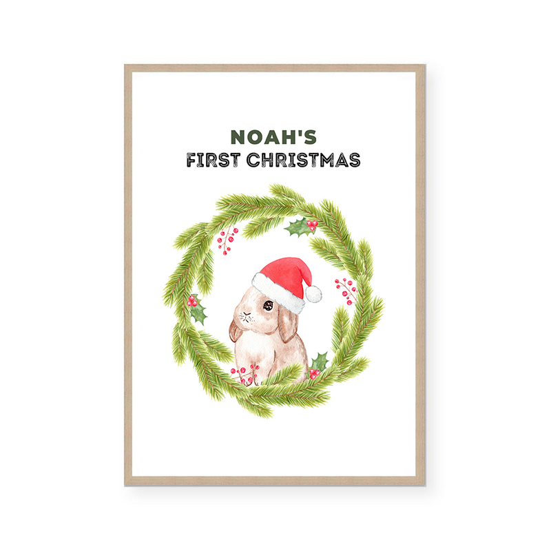 First Christmas | Art Print