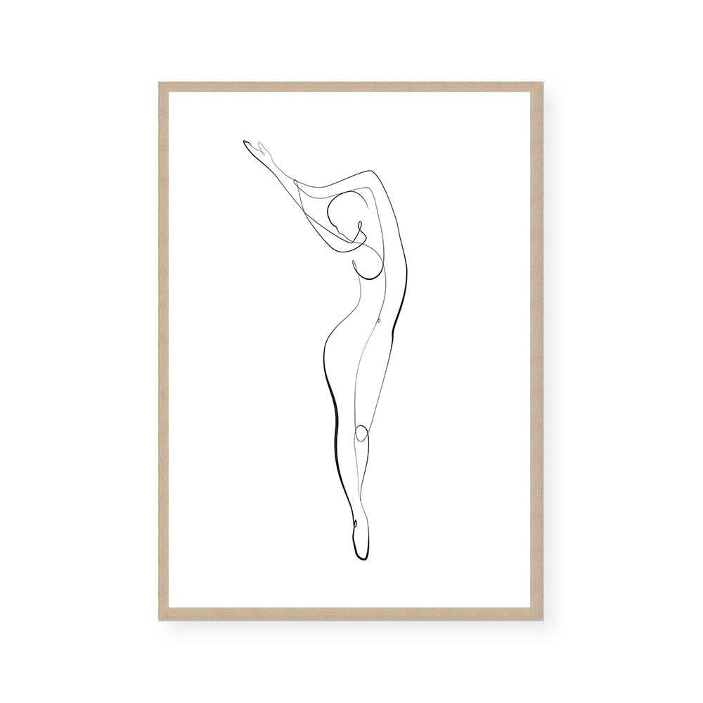 Arielle | Line Art | Art Print – Life In Ink