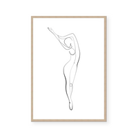 Arielle | Line Art | Art Print