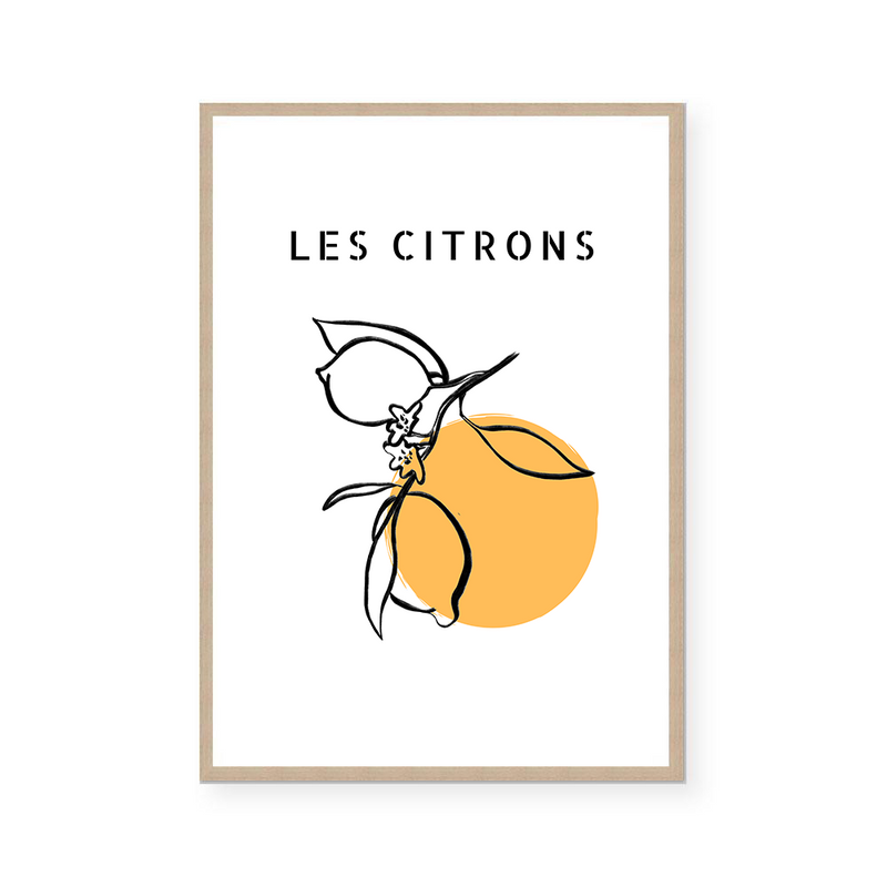 Les Citrons I | Art Print