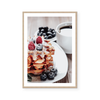 Waffles & Berries | Art Print