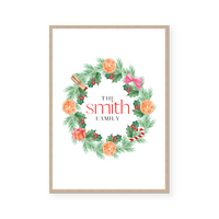 Christmas Wreath | Art Print