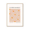 Flower Market | Pink & Mustard | Art Print