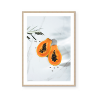 Exotic Papaya | Art Print