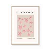 Flower Market | Pink | Art Print