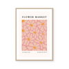 Flower Market | Deep Pink | Art Print