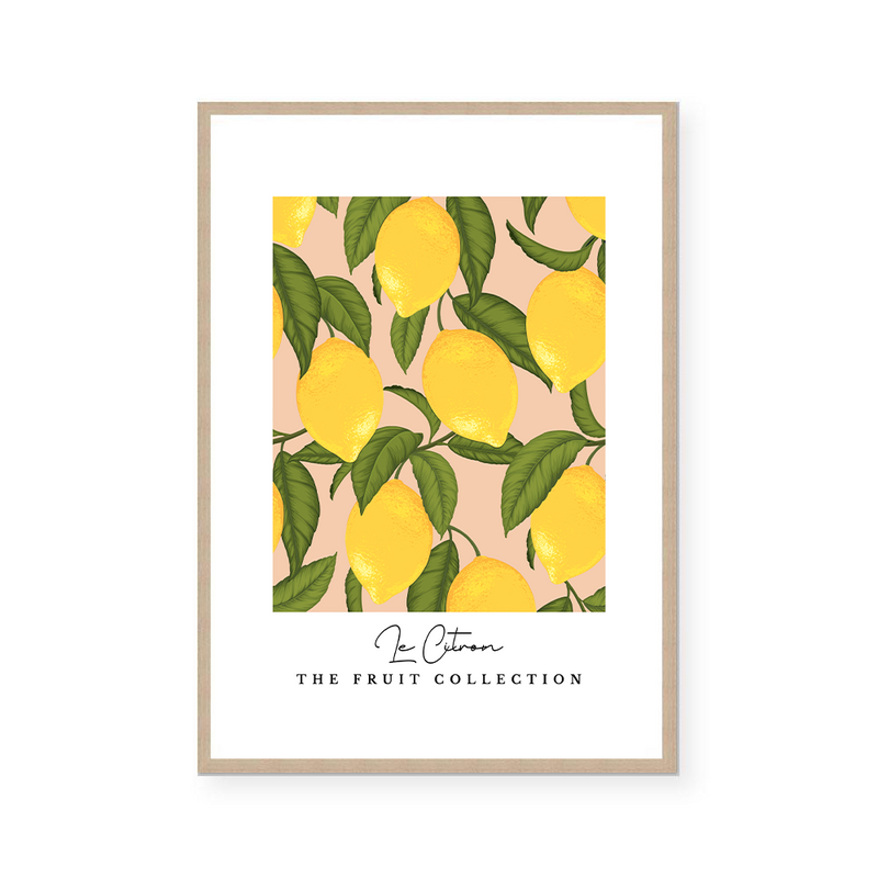 Lemons | The Fruit Collection | Art Print