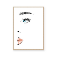 Eyelashes | Art Print