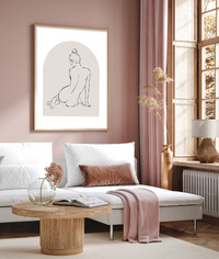 Sayla | Line Art | Art Print