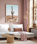 Desert Cactus Views | Art Print