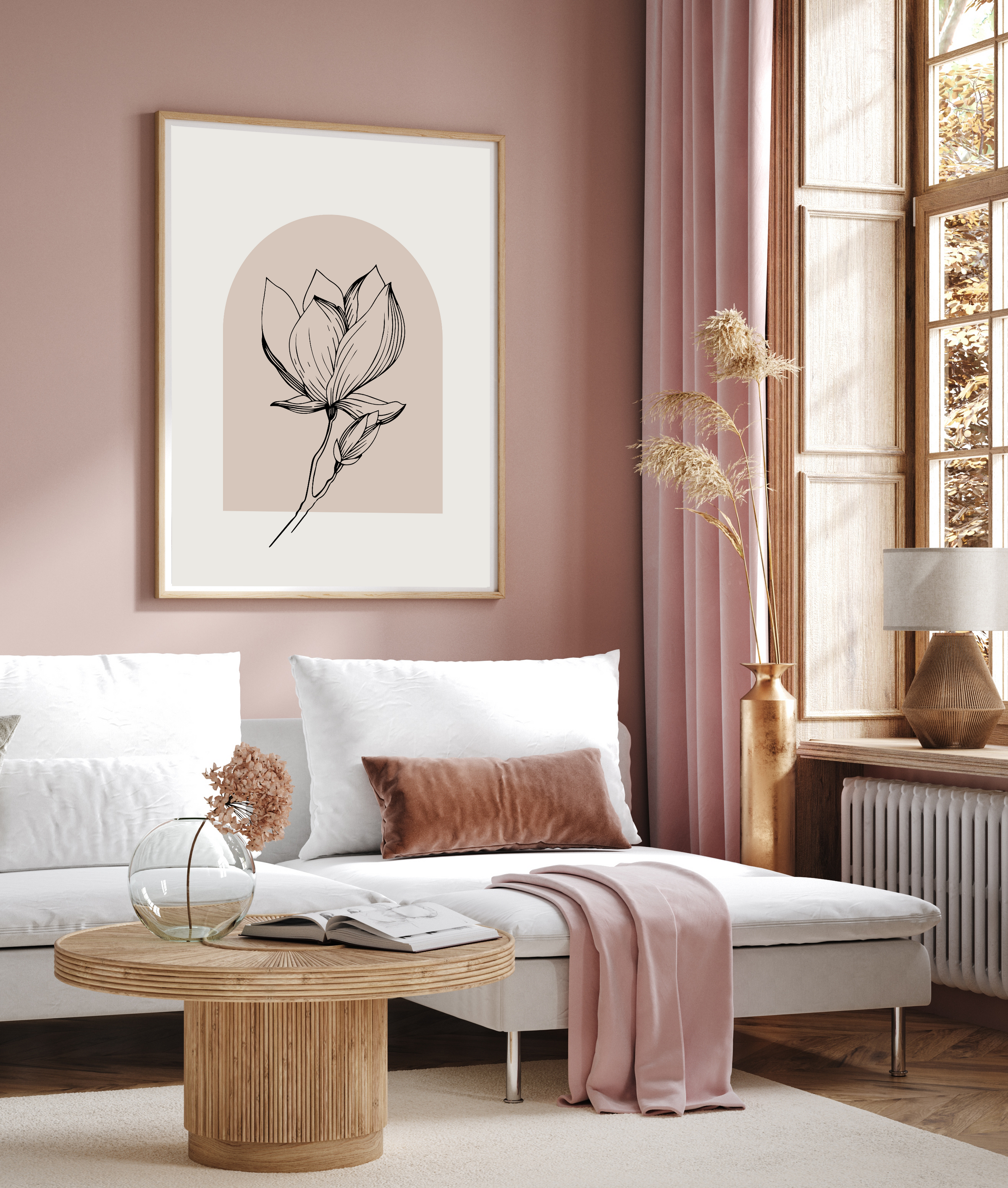 Magnolia Illustration III | Art Print