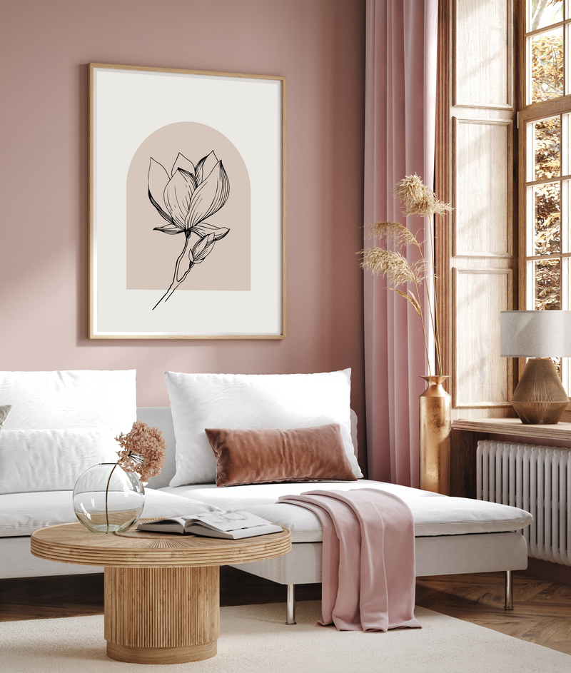 Magnolia Illustration III | Art Print