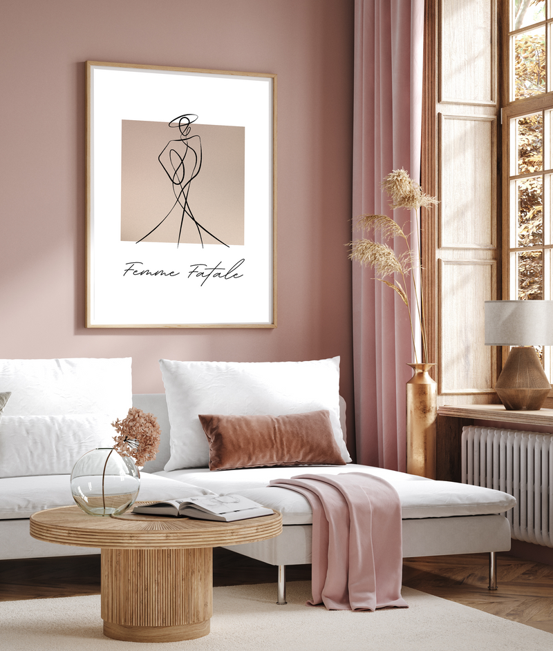 Amoura | Line Art | Art Print