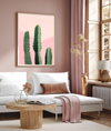 Pink Cactus | Art Print