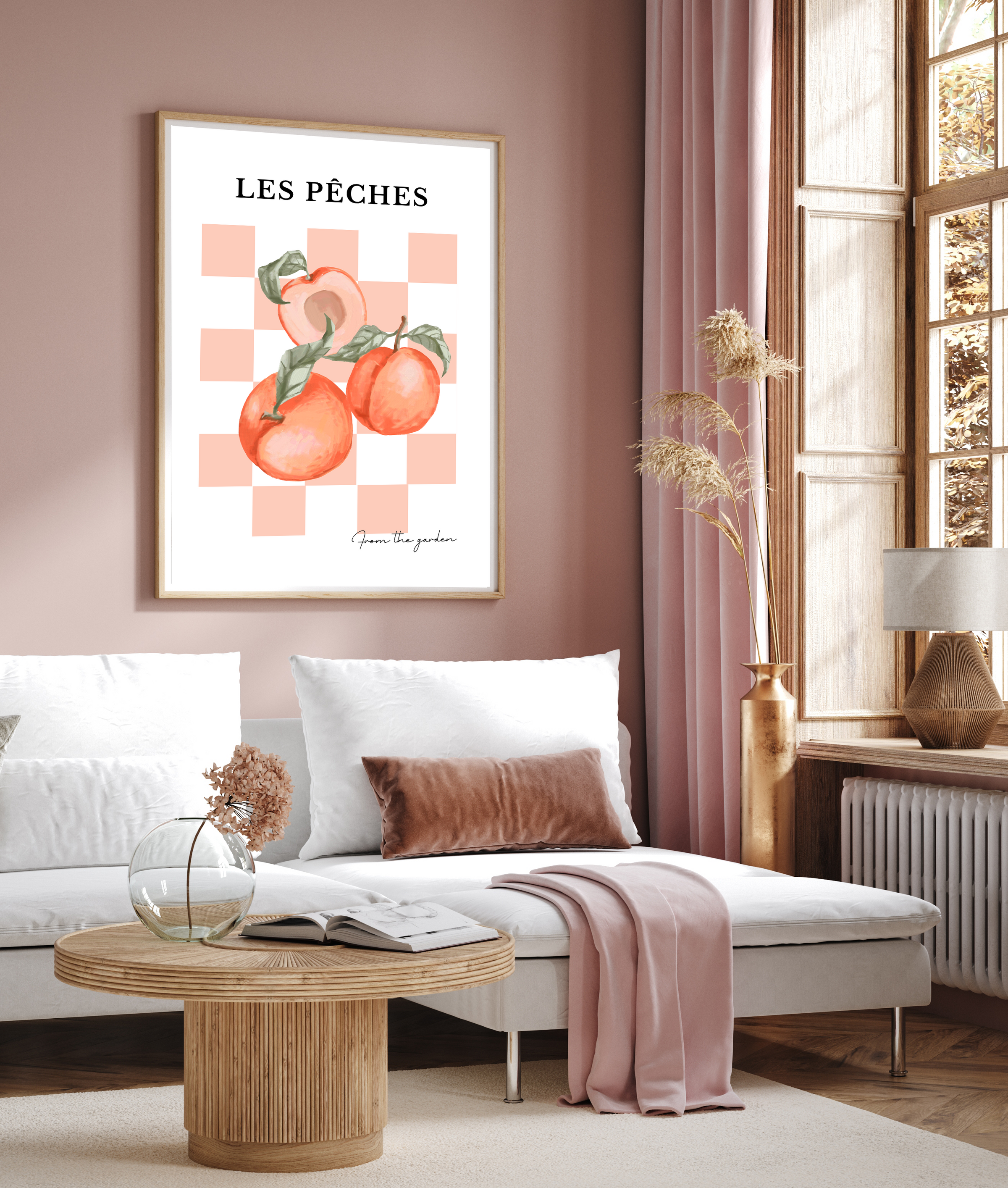 From The Garden | Peaches | Art Print