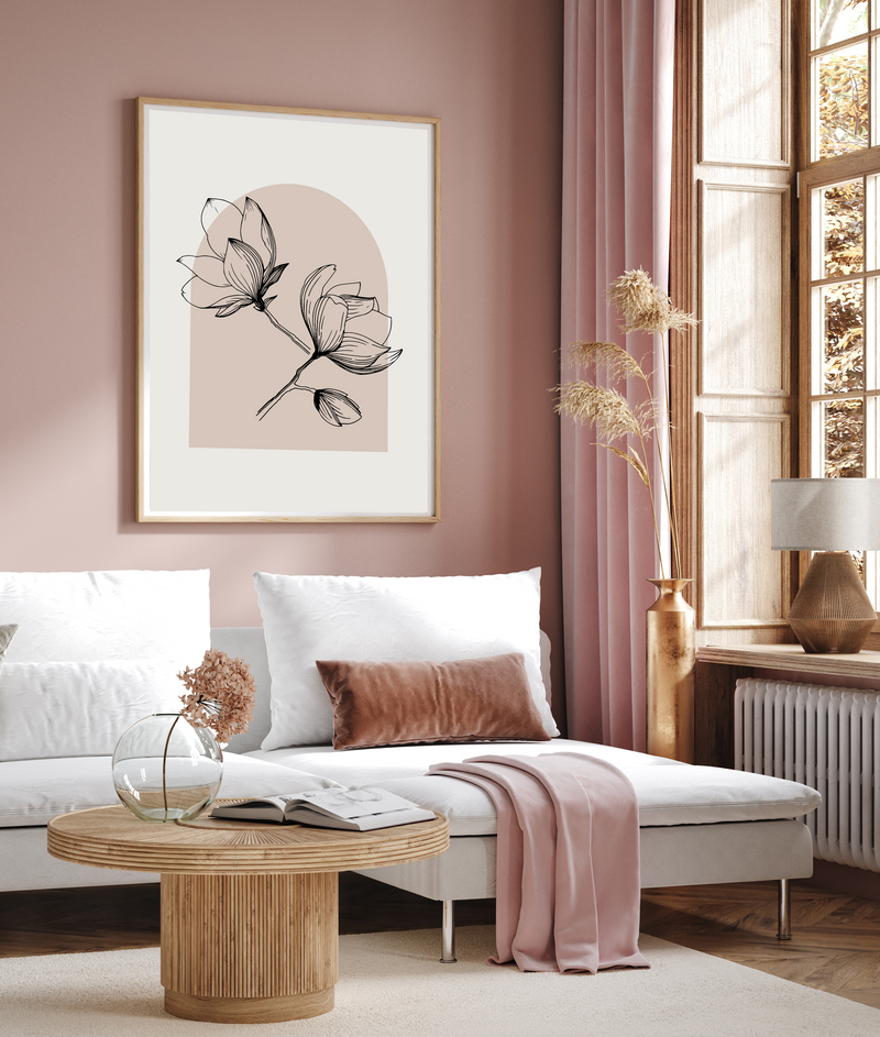 Magnolia Illustration I | Art Print