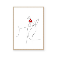 Donna | Line Art | Art Print