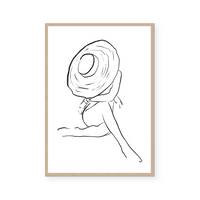 Cilla | Line Art | Art Print