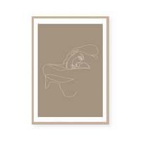 Aggie | Line Art | Art Print