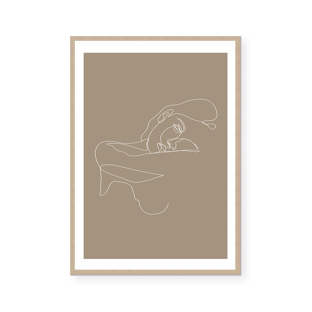 Aggie | Line Art | Art Print
