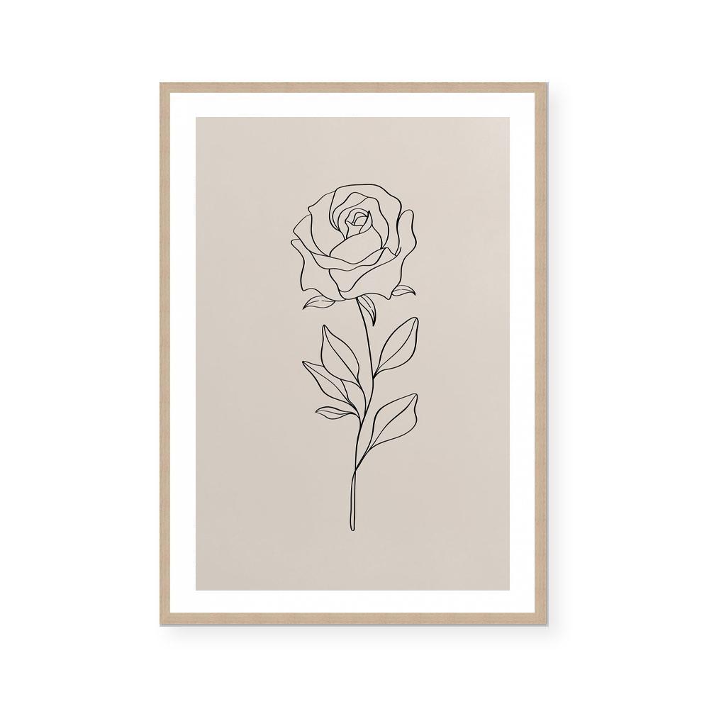 Dama | Line Art |  Art Print