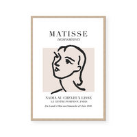 Nadia Au Cheveux Lisse | Art Print