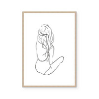 Jelica | Line Art | Art Print