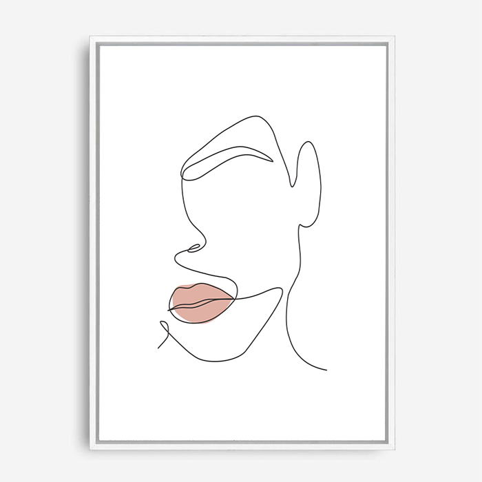 Emery | Line Art | Canvas Print