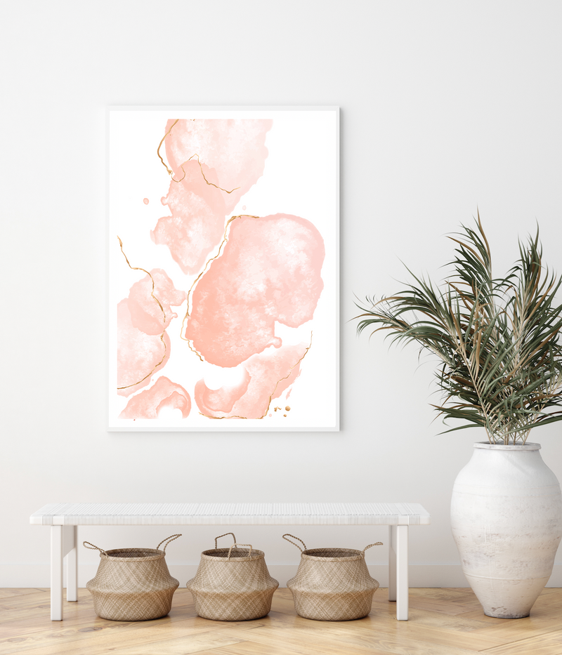 Abstract Fluid | Nude | Art Print