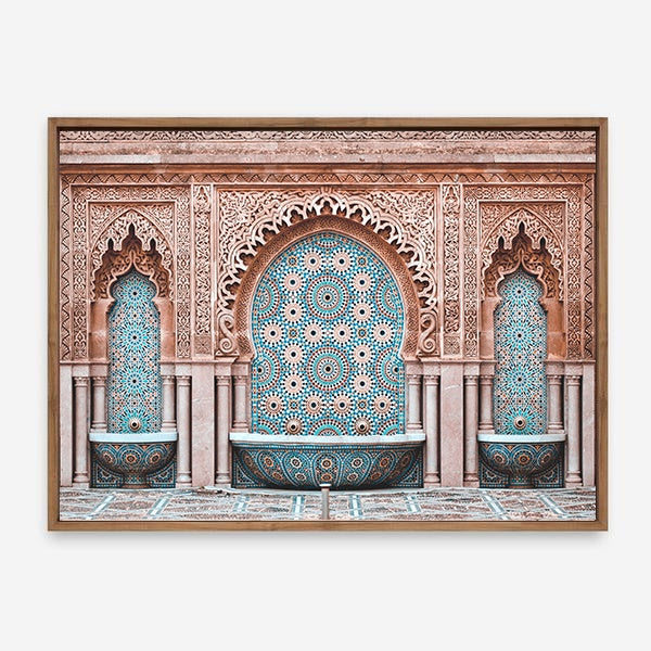 Moroccan Arches | Canvas Print