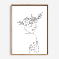 Vander | Line Art | Canvas Print