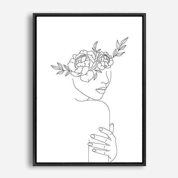 Vander | Line Art | Canvas Print