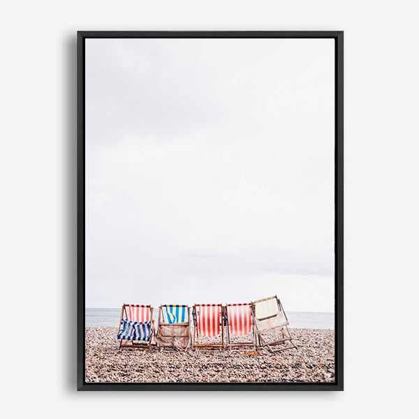 Beach Chairs | Canvas Print