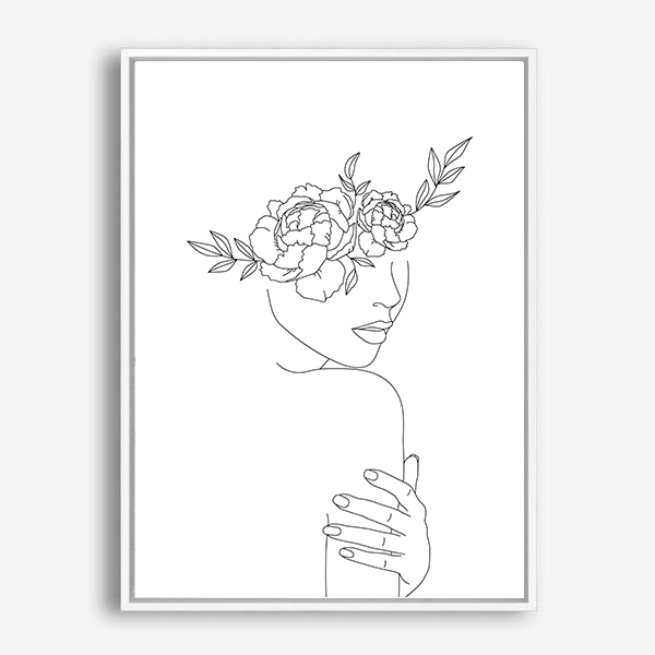 Vander | Line Art | Canvas Print