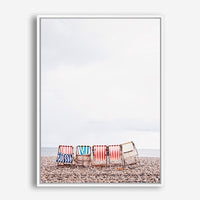Beach Chairs | Canvas Print