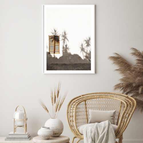 Palm Shadow | Art Print
