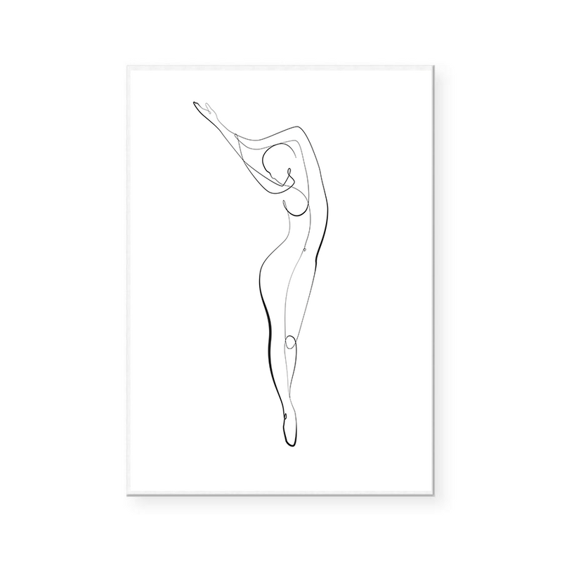 Arielle | Line Art | Art Print