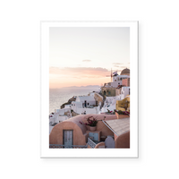 Santorini Sunset | Art Print