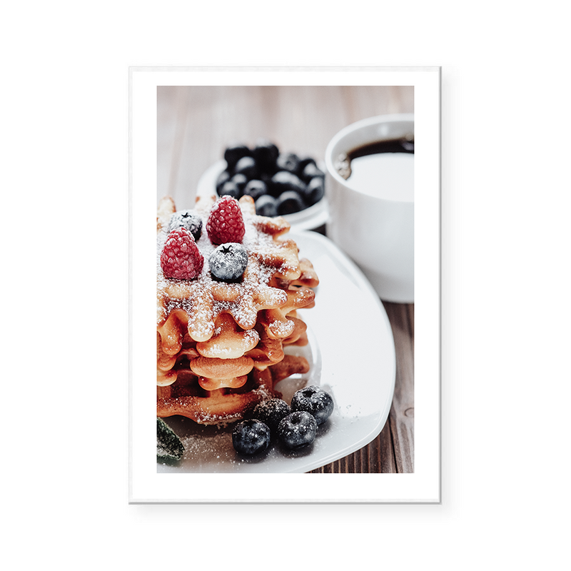 Waffles & Berries | Art Print