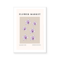 Flower Market | Lavender | Art Print