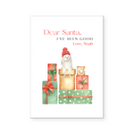 Santa, I've Been Good | Art Print