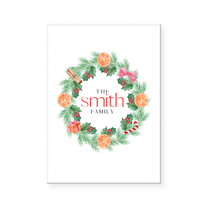 Christmas Wreath | Art Print