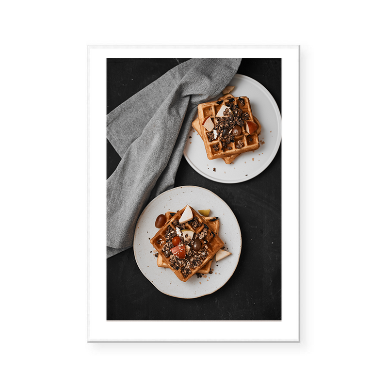 Homemade Waffles | Art Print