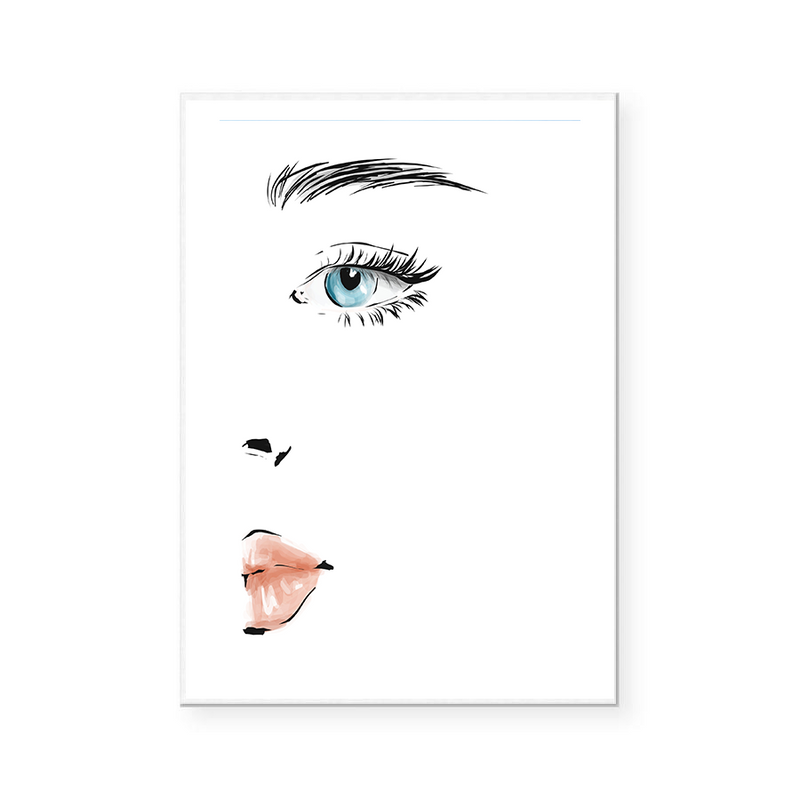 Eyelashes | Art Print