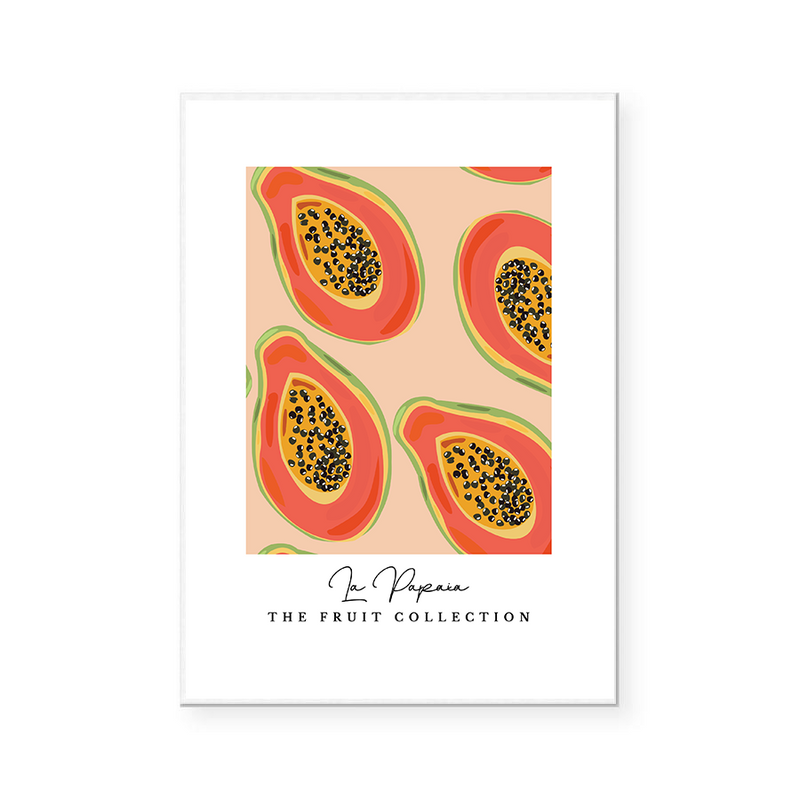 Papaya | The Fruit Collection | Art Print