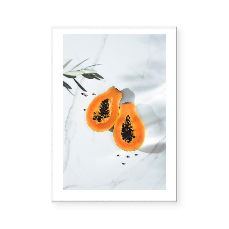 Exotic Papaya | Art Print